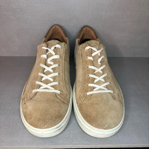 Ecco | Soft 7 Suede Shoes - Cream Tan ; Womens 9.5 - Picture 2 of 8
